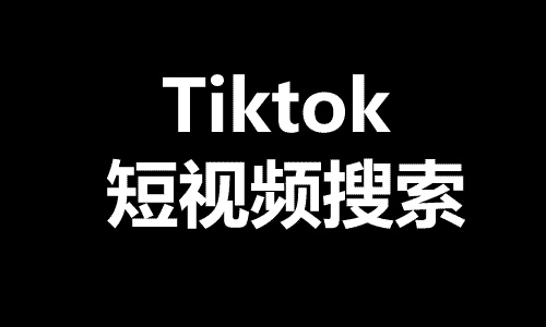 Tiktok搜索